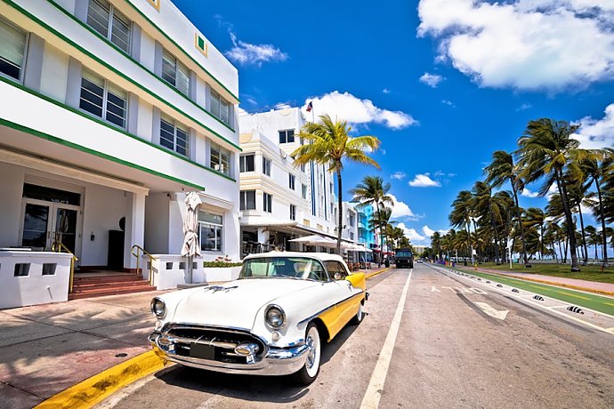 Typisch Florida - Art Deco in Miami
